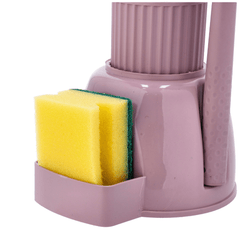 Cleaning Set, Dish Soap Dispenser Pump with Kitchen Scrub Brushes 3in1
