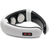 Electric Neck Massager with Heat Therapy – Portable Cervical Neck Relaxation & Pain Relief Device Description: