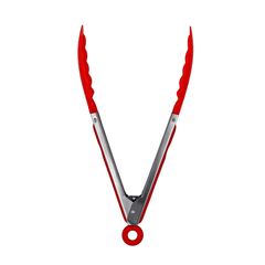 Nylon Food Tong Premium Locking Kitchen Tongs with Nylon Tips 23CM