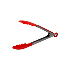 Nylon Food Tong Premium Locking Kitchen Tongs with Nylon Tips 23CM