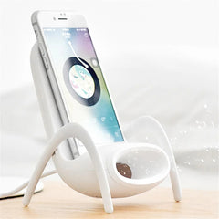 Portable Mini Chair Wireless Charger Phone Holder