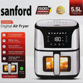 Sanford 5.5L Digital Air Fryer | 1500W | 7 Cooking Presets | LED Display |