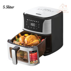 Sanford 5.5L Digital Air Fryer | 1500W | 7 Cooking Presets | LED Display |