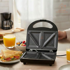 Telford Sandwich Maker | Non-Stick Cooking Plate | Cool Touch Handle & Lock | Power & Ready Indicator Lights | 1-Year Warranty