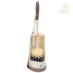 Venice Premium Toilet Brush with Holder – Deep Cleaning 360° Bristles | Hygienic Bathroom Cleaning Set | Assorted Colors