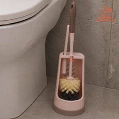 Venice Premium Toilet Brush with Holder – Deep Cleaning 360° Bristles | Hygienic Bathroom Cleaning Set | Assorted Colors