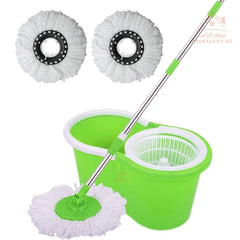 Venice Rotary Spin Mop Set with Bucket | 360° Rotating Cleaning System | Durable Plastic Spinner | Multi-Color Options