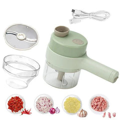 Portable Electric Food Chopper | Mini Garlic & Vegetable Cutter for Kitchen