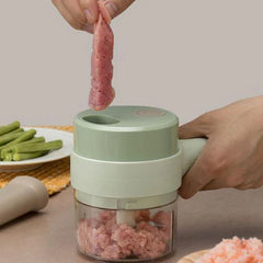 Portable Electric Food Chopper | Mini Garlic & Vegetable Cutter for Kitchen